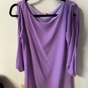 GB Girls Lavender Long Sleeve Dress